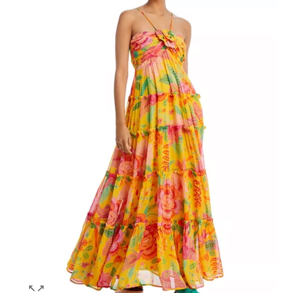 FARM Rio Macaw bloom maxi dress